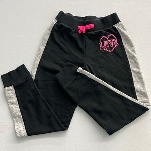 Bobbie Brooks “Love” Joggers - Child’s size 10/12